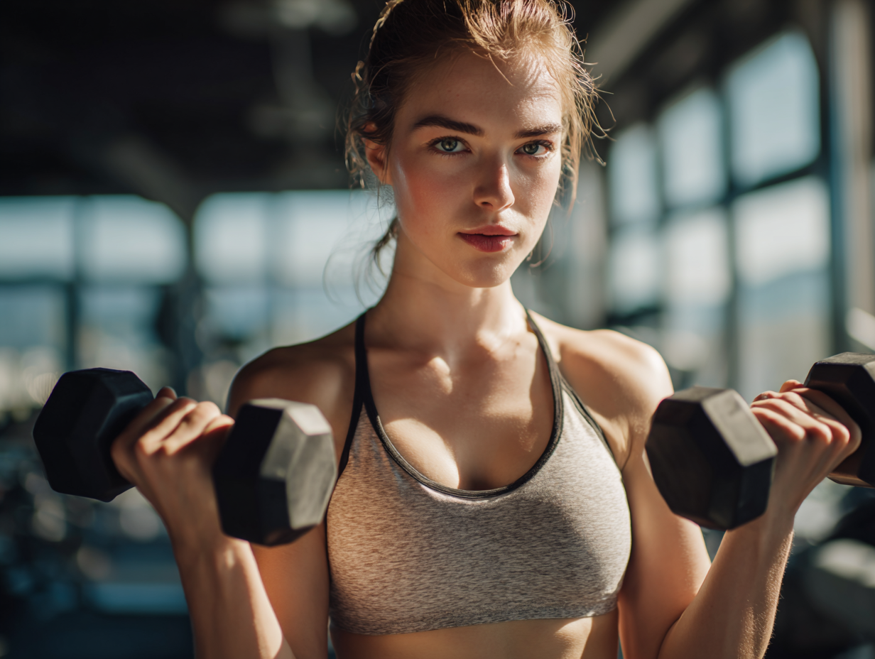 Skupina ľudí cvičí kardio v posilňovni